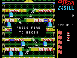 Mr. Do! title screen for Colecovision